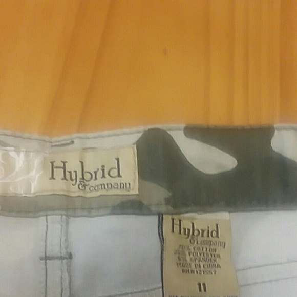 Hybrid & Company Camo Pants Stretchy 5 Pocket Size 11 - Picture 5 of 5